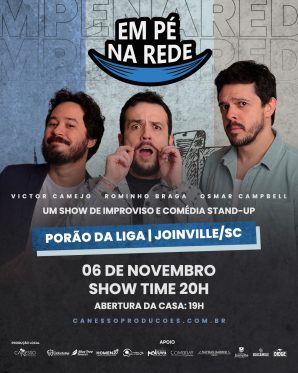 Em Pé na Rede - Joinville 06/11 - 20h